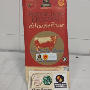 Parmigiano Reggiano Vacche Rosse 24 mesi-1Kg