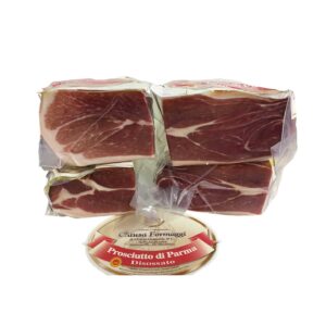 Prosciutto di Parma 24 mesi disossato dolce sottovuoto 4 pezzi singoli 8,5 kg